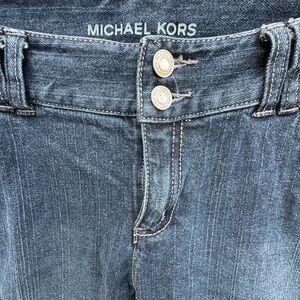 Michael Kors Women's Straight Leg Blue Jeans